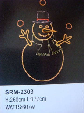 Motif - Snowman at Play