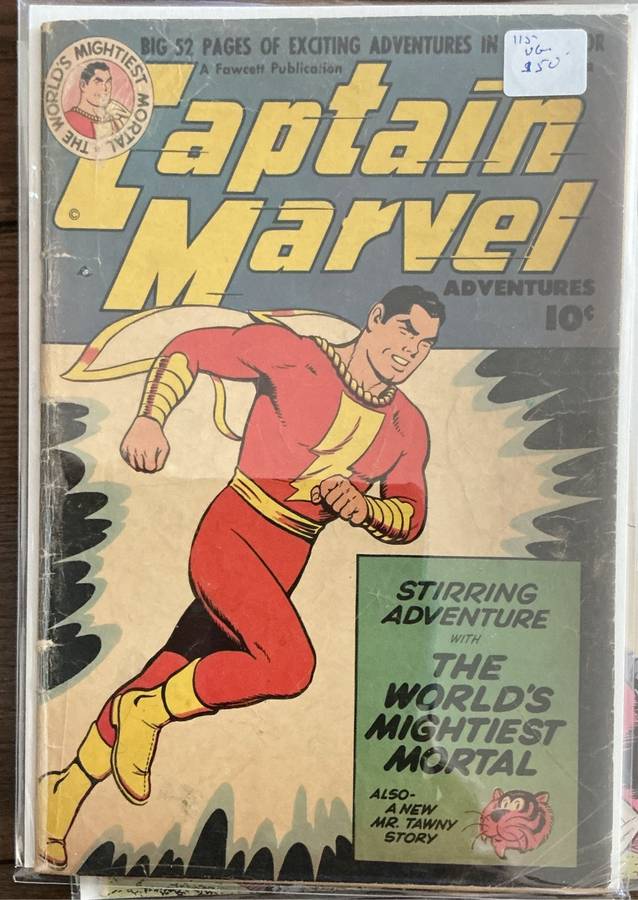 Captain Marvel Adventures 115, VG