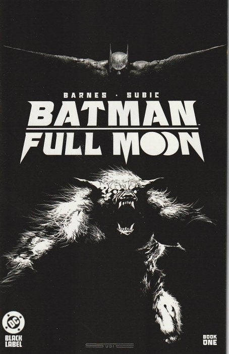 Batman: Full Moon 1, Glow in the Dark Cover