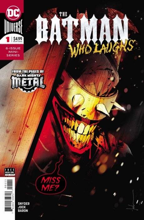 Batman Who Laughs 1, NM