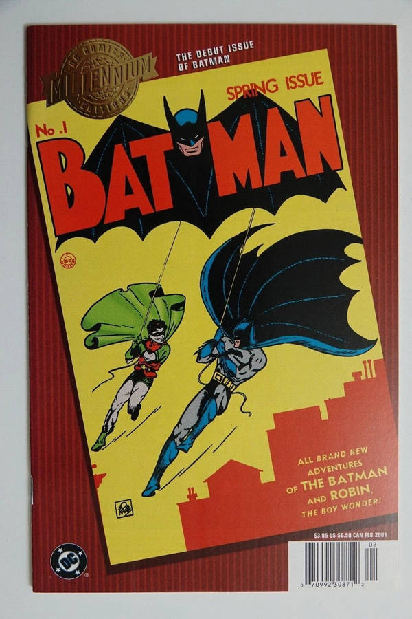 BATMAN 1, (Feb, 2001) MILLENIUM EDITION, NM