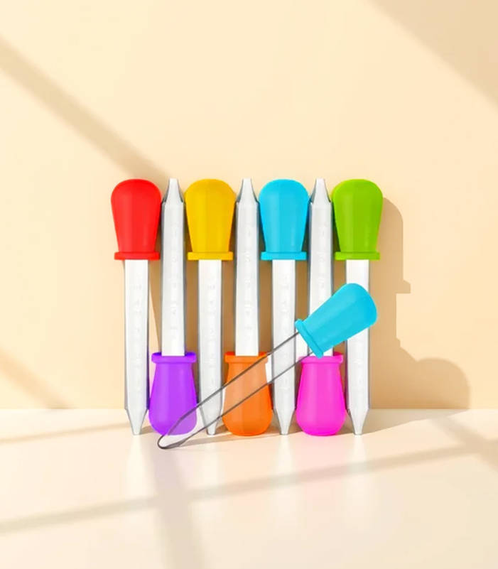 Reusable Silicone Pipette