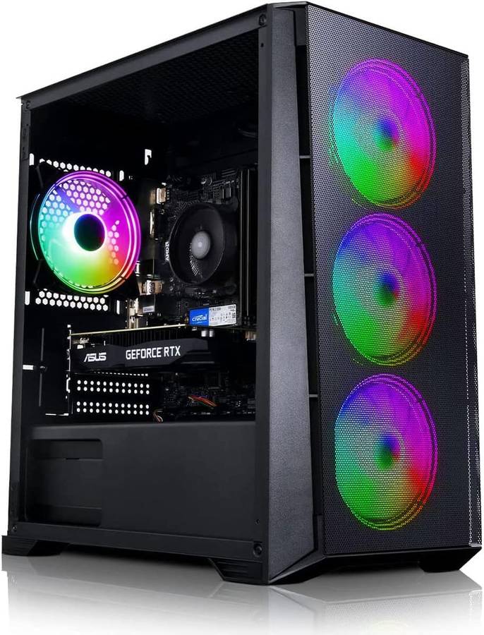 ADMI | Gaming PC, Ryzen 5500  RTX 3050 Graphics Card  16GB 3200MHz DDR4  1TB NVME SSD ...