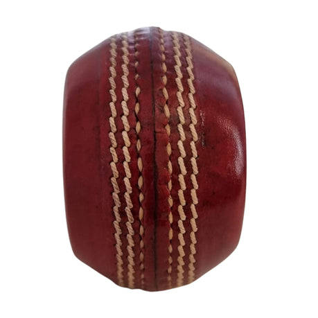 NAS Aggot Cricket Skill Coaching Seam Training Leather Ball - 140 grams