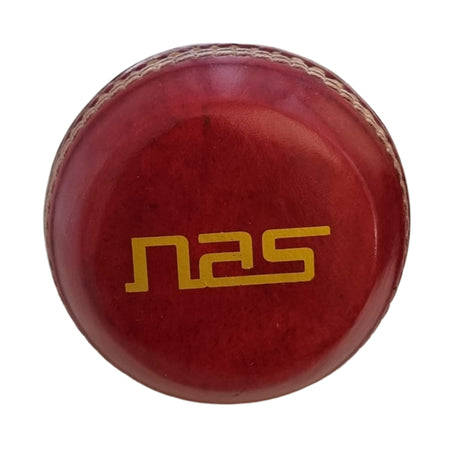 NAS Aggot Cricket Skill Coaching Seam Training Leather Ball - 140 grams