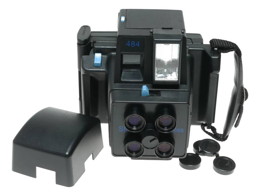 Polaroid Studio Express Camera with Photographic Flash Unit