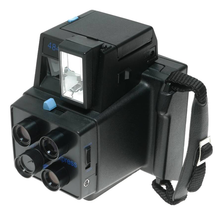 Polaroid Studio Express Camera with Photographic Flash Unit