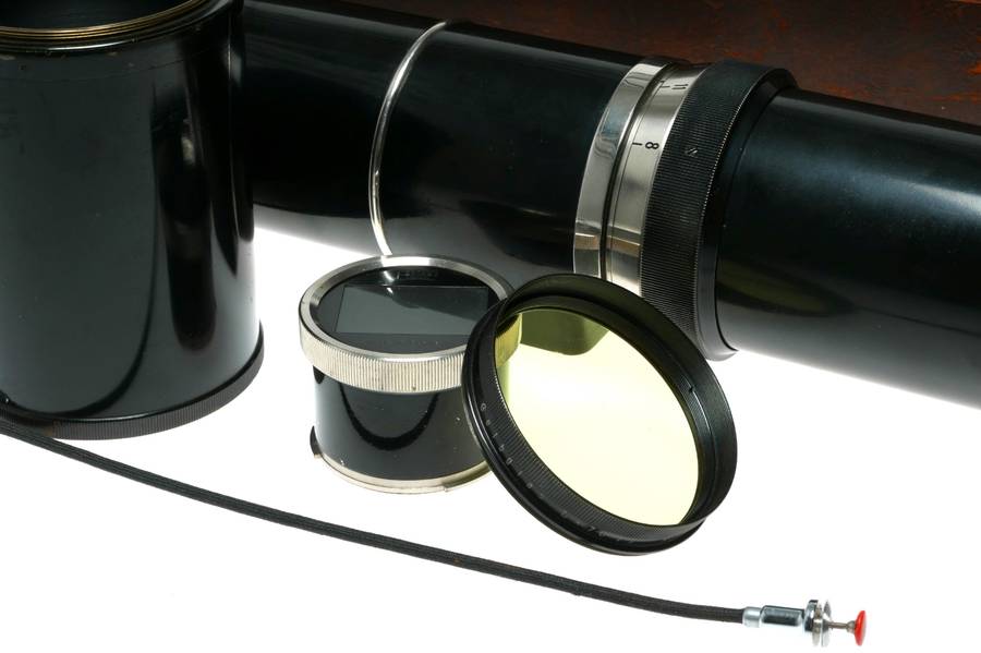 Carl Zeiss Jena Fernobjektiv 1:8 F=50cm Telephoto Lens