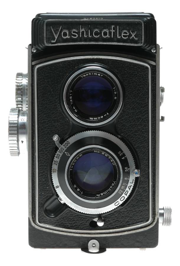 Yashica Yashicamatflex TLR Camera Yashimar 80mm f/3.5 Lens