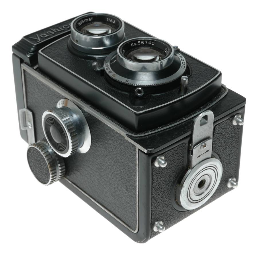 Yashica Yashicamatflex TLR Camera Yashimar 80mm f/3.5 Lens