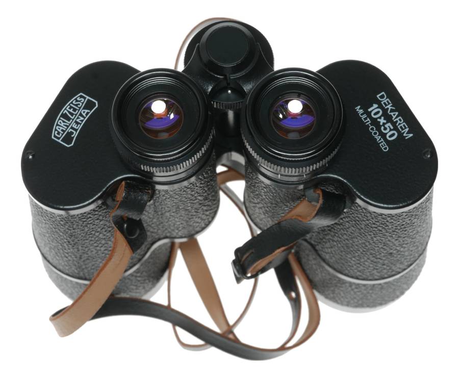 Carl Zeiss Jena Dekarem 10x50 Multicoated Binoculars Case