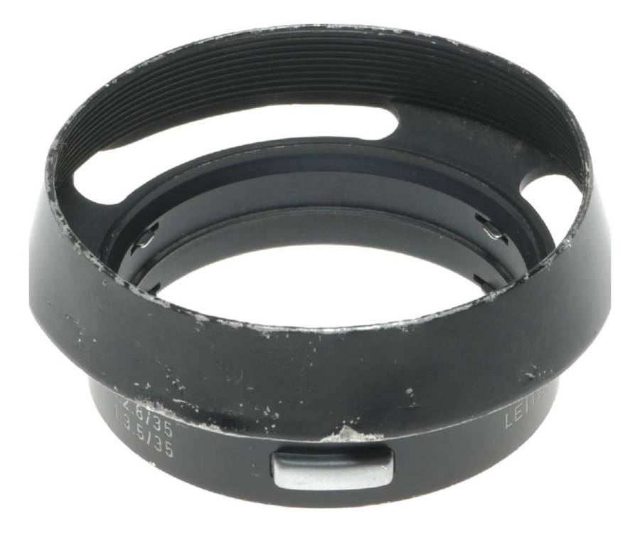 Leitz Wetzlar Germany Lens vented hood black RETRO