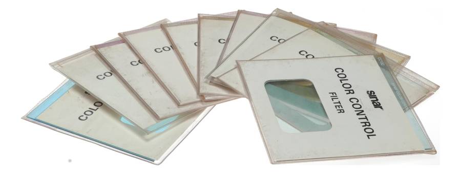 Sinar Color Control Filter Set of 10 filters