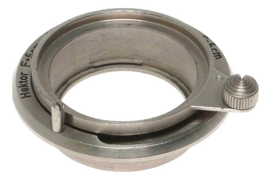 Leica Hektor 5cm f/2.5 Summar Lens Mount Adapter Summitar Nickle