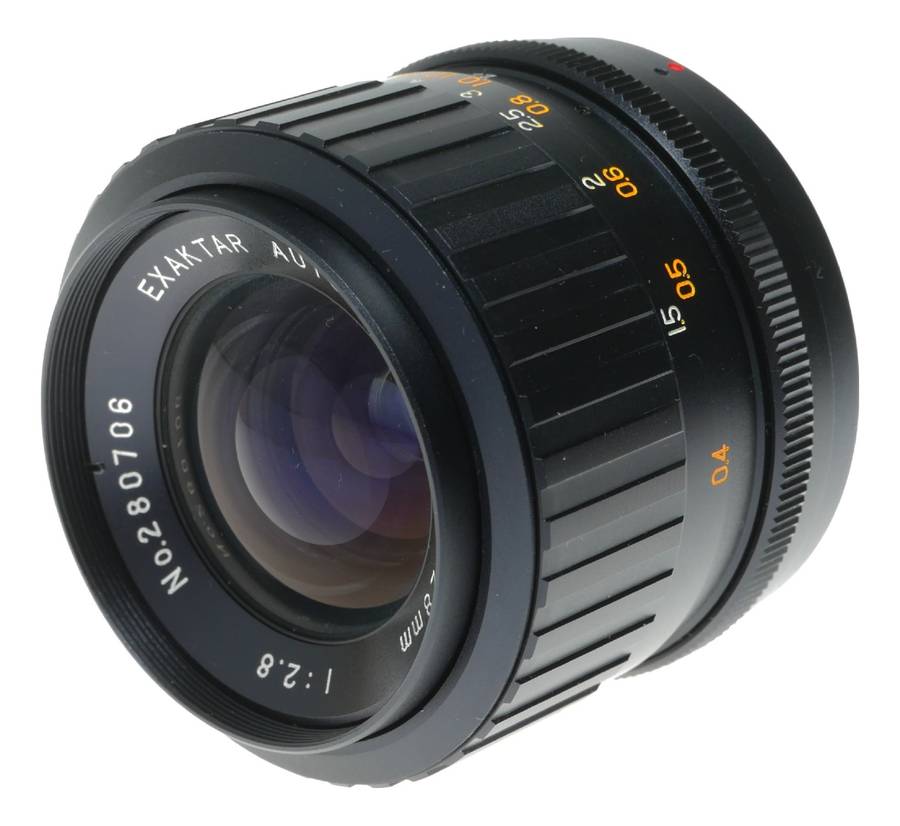 Exakta Exaktar Auto Wide 28mm f/2.8 Camera Lens Made Japan