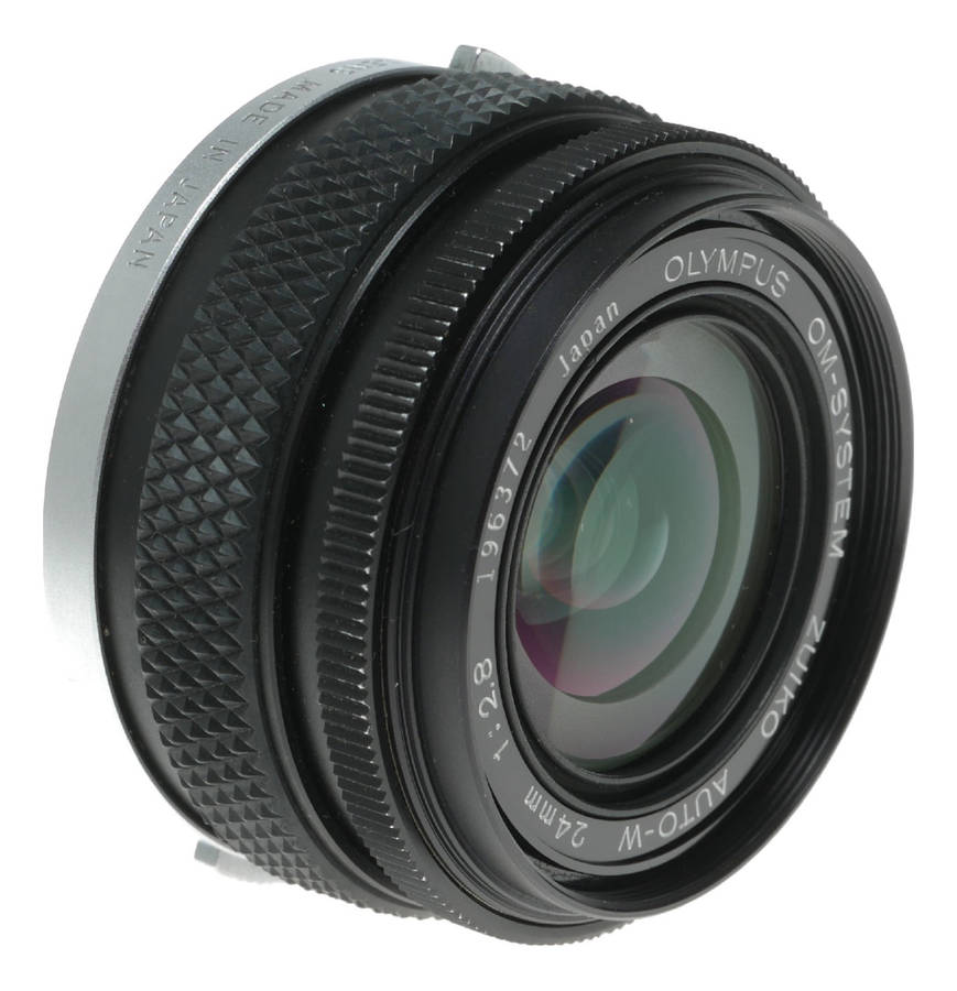 Olympus Zuiko Auto - W 24mm f/2.8 Prime Lens OM - System