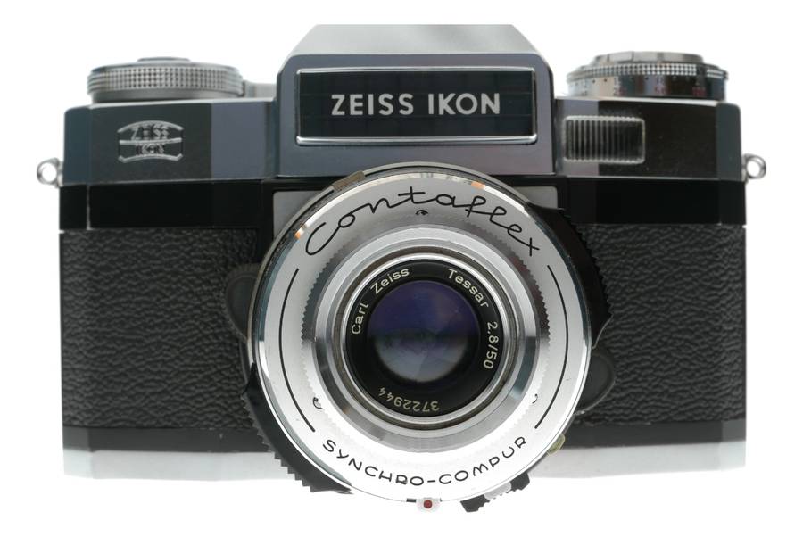 Zeiss Ikon Contaflex SLR Camera Carl Zeiss Tessar 2/50