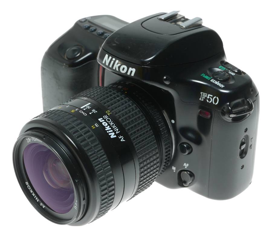 Nikon F50 35mm Film SLR Camera AF Nikkor 28 - 70mm f/3.5 -
