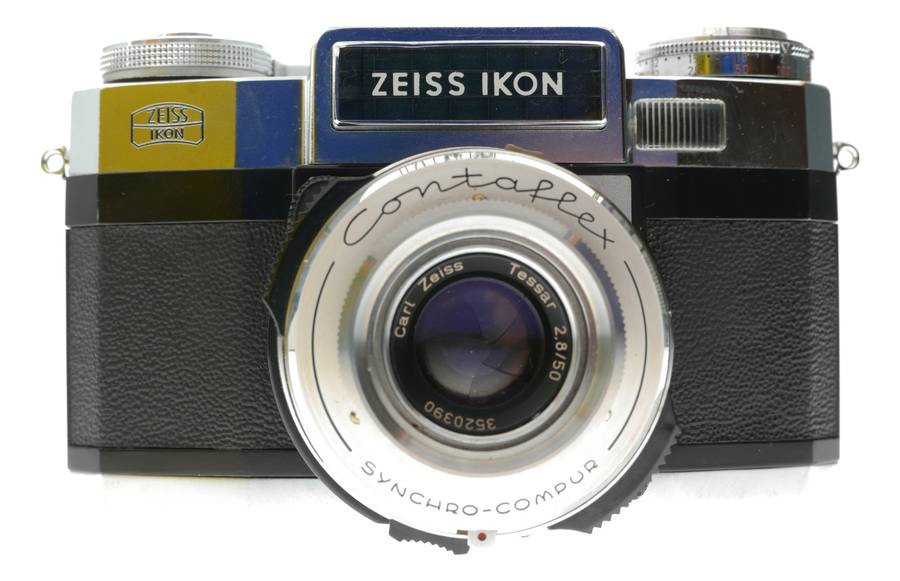 Zeiss Ikon Contaflex Camera Carl Zeiss Tessar 2.8/50 Lens,