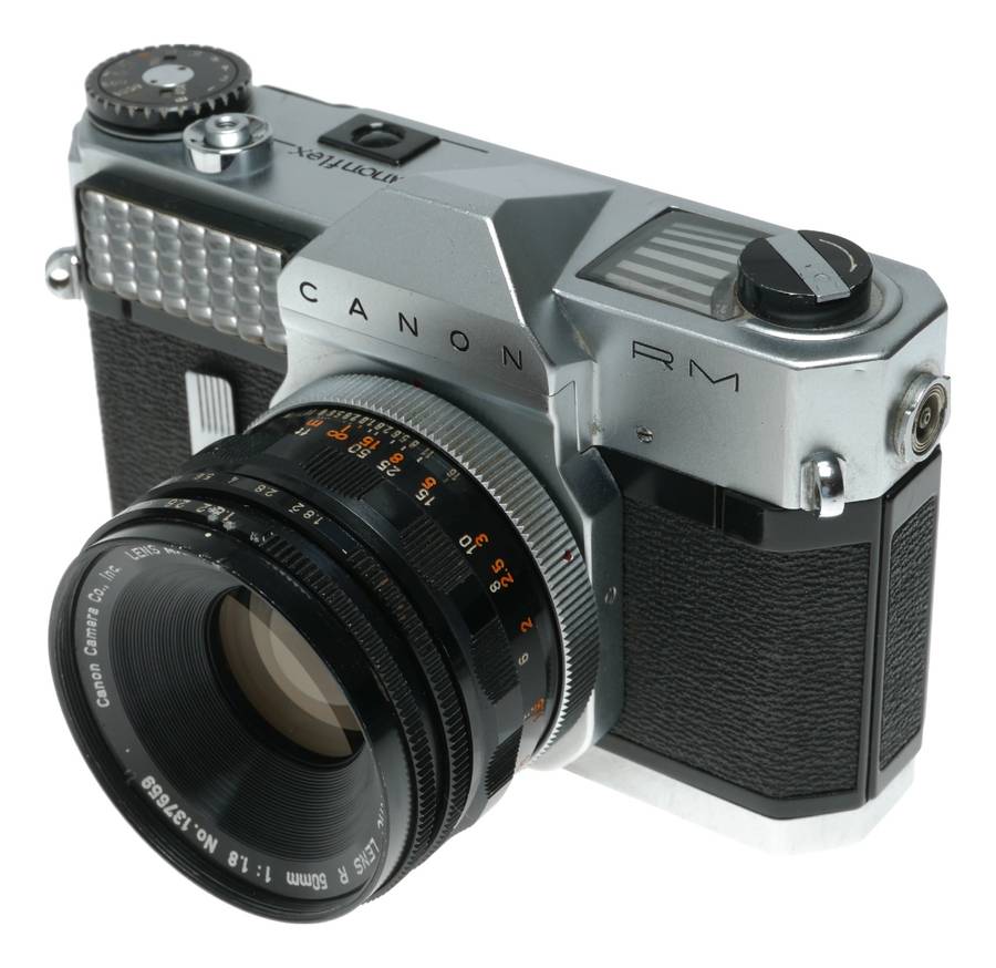 Canonflex SLR Camera with Super-Canomatic 50mm f/1.8 Lens