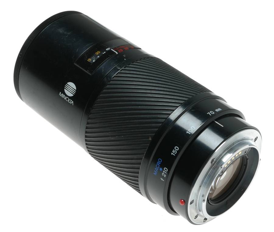 Minolta AF Zoom 70-210mm f/4 Macro Lens Made in Japan