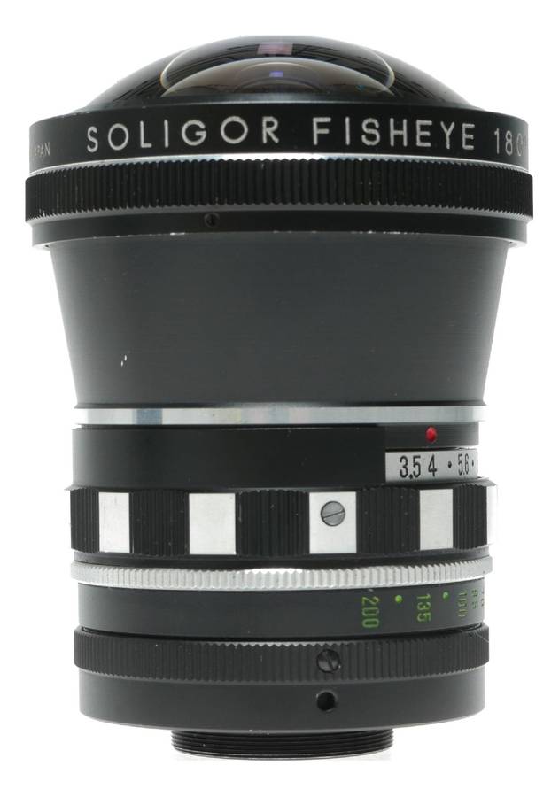 Soligor 180° Fisheye Auxiliary Lens Japanese Optical