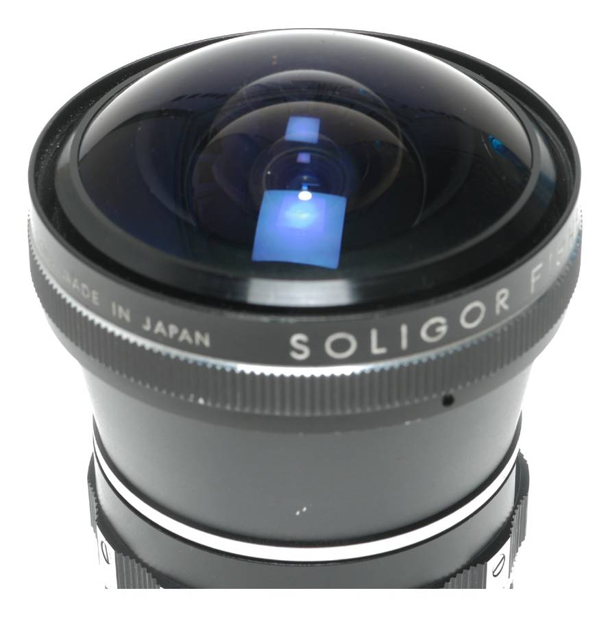 Soligor 180° Fisheye Auxiliary Lens Japanese Optical