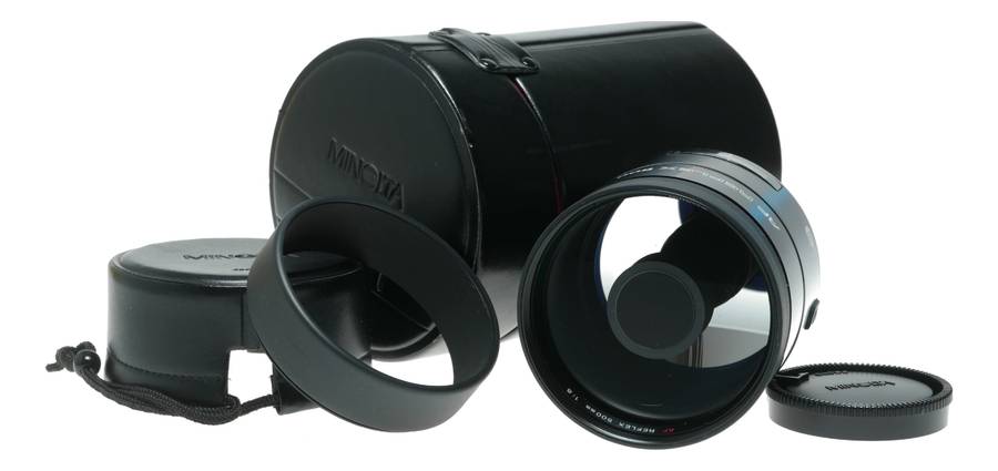 Minolta AF Reflex 500mm f/8 Manual Focus Mirror Lens