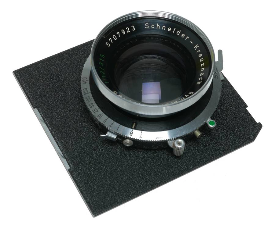 Schneider Symmar 180mm f/5.6 Large Format Lens Synchro -