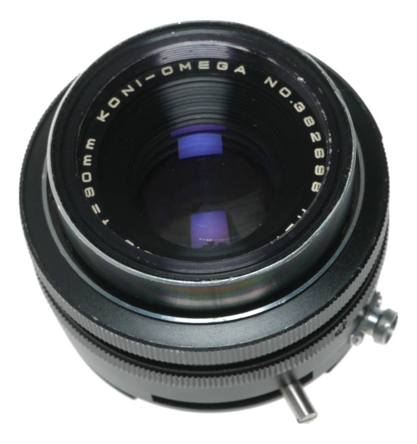Konica Omega Hexanon 90mm f/3.5 Rangefinder Camera Lens