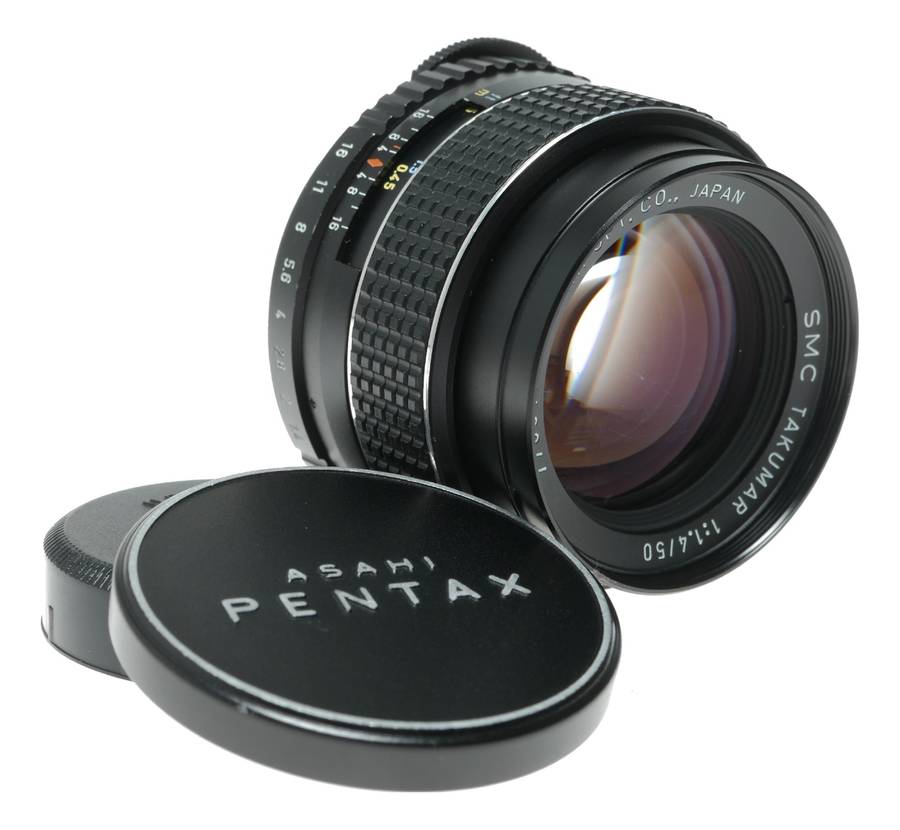 Asahi Pentax SMC Takumar 1:1.4/50mm SLR Camera Lens
