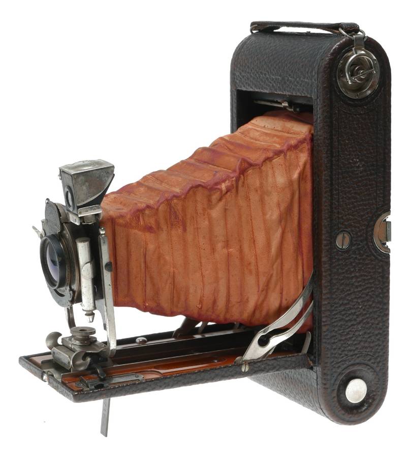 Kodak No. 1A Pocket Automatic Film Camera Patented 1907