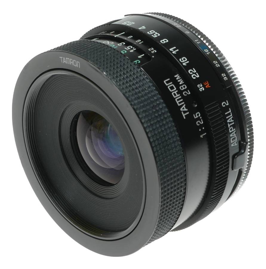 Tamron Adaptall 2 28mm f/2.5 Manual Focus Lens Pentax K