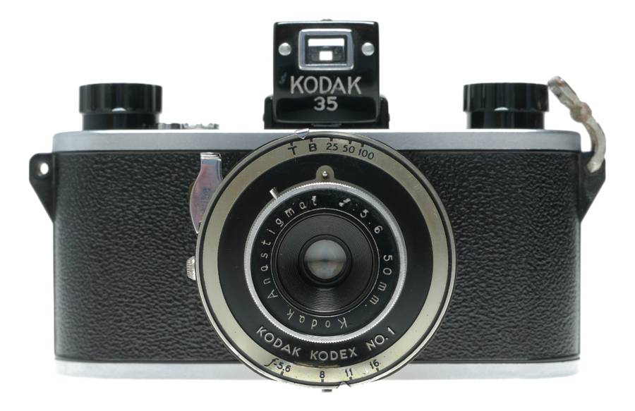 Kodak 35 Rangefinder Film Camera with Anostar Lens f/5.6