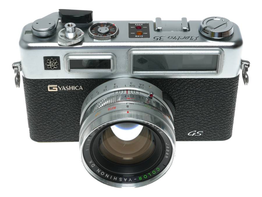 Yashica Electro 35 GSN Rangefinder Camera 45mm f/1.7 Color