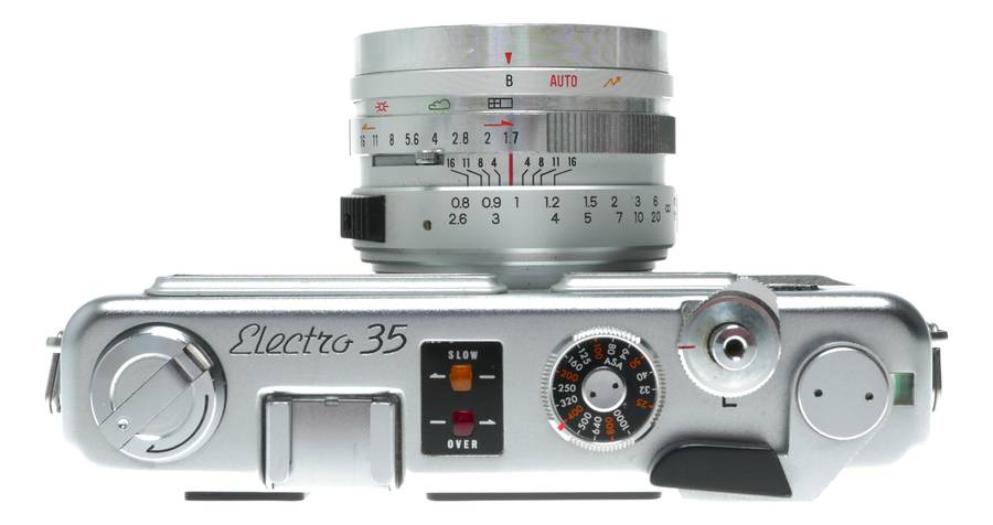 Yashica Electro 35 GSN Rangefinder Camera 45mm f/1.7 Color