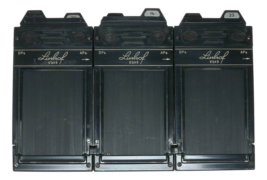 Linhof Technika IV 6x9cm Film Camera Set of 3 Units
