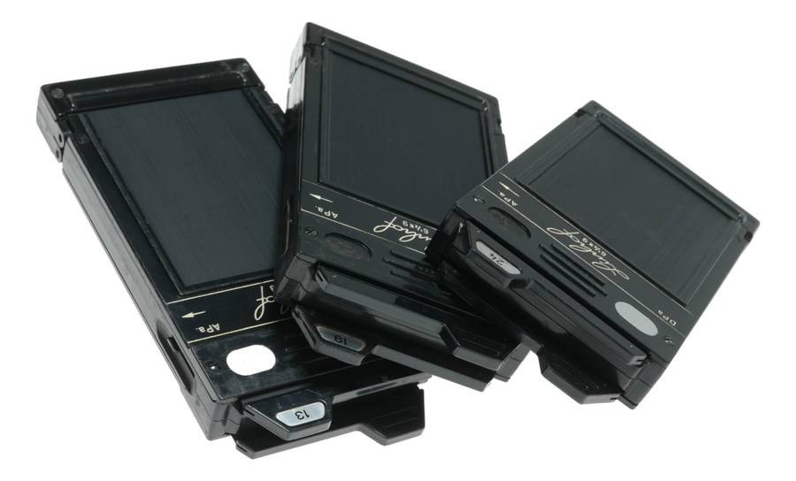 Linhof Technika IV 6x9cm Film Camera Set of 3 Units