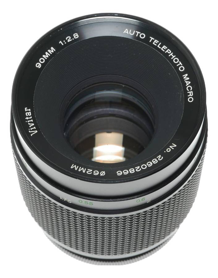 Vivitar 90mm f/2.8 Auto Telephoto Macro Lens Made in Japan