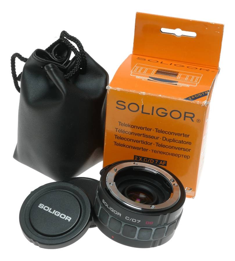Soligor 2X Teleconverter C/D7 AF for Digital Cameras
