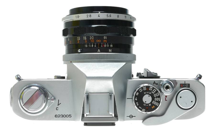Canon FT QL SLR Camera with Canon 50mm f/1.8 Lens