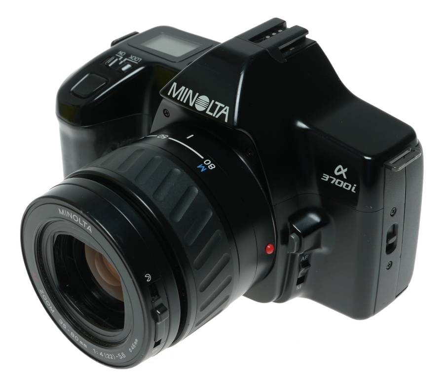 Minolta -3700i SLR Camera with 35-80mm f/4-5.6 Zoom Lens