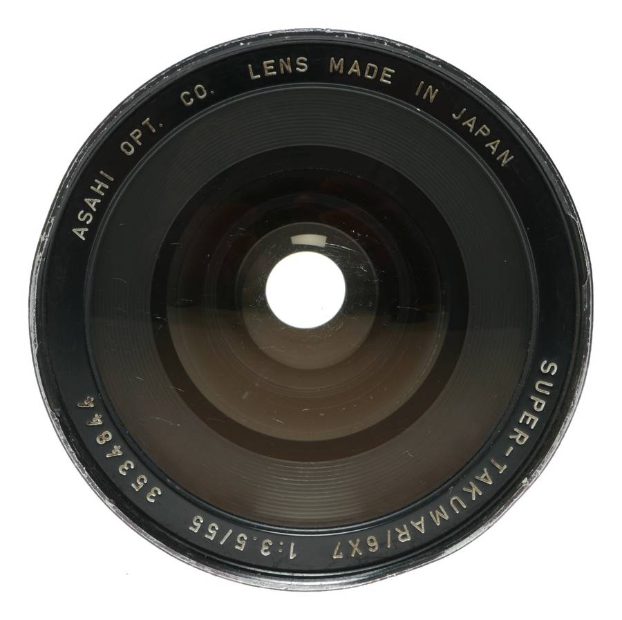 Asahi Pentax Super-Takumar 6x7 55mm f/3.5 Medium Format Lens
