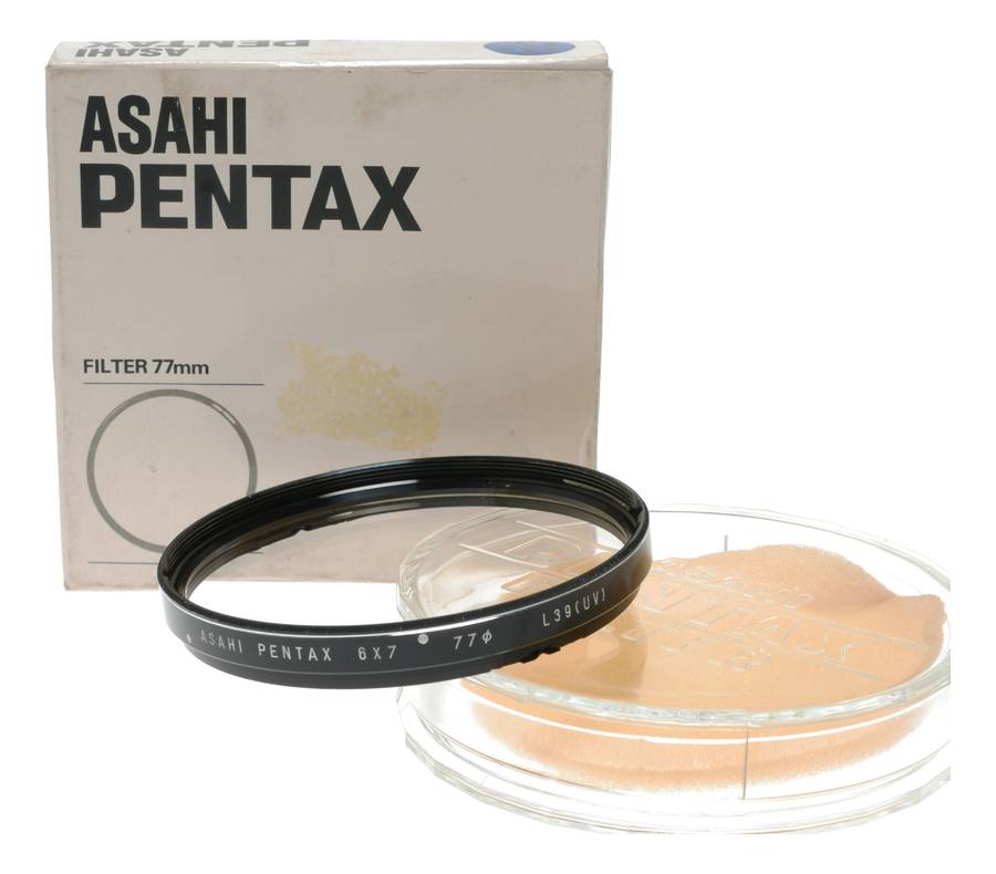 Asahi Pentax 6x7 Medium Format Film Camera 77mm UV Filter