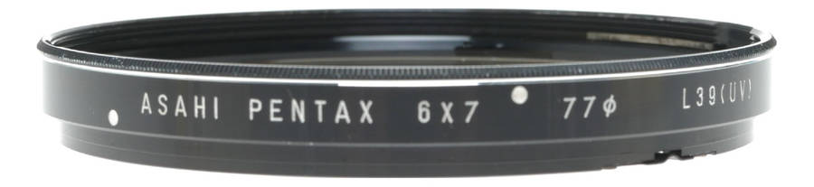 Asahi Pentax 6x7 Medium Format Film Camera 77mm UV Filter