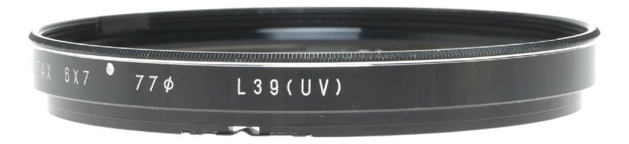 Asahi Pentax 6x7 Medium Format Film Camera 77mm UV Filter