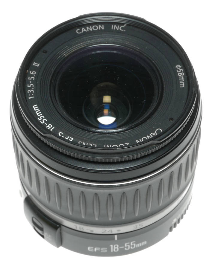 Canon EF - S 18 - 55mm f/3.5 - 5.6 II Standard Zoom Lens