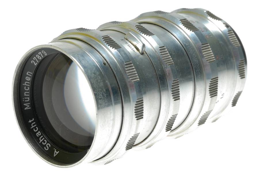 Travenar 135mm f/3.5 Camera Lens by A. Schacht München