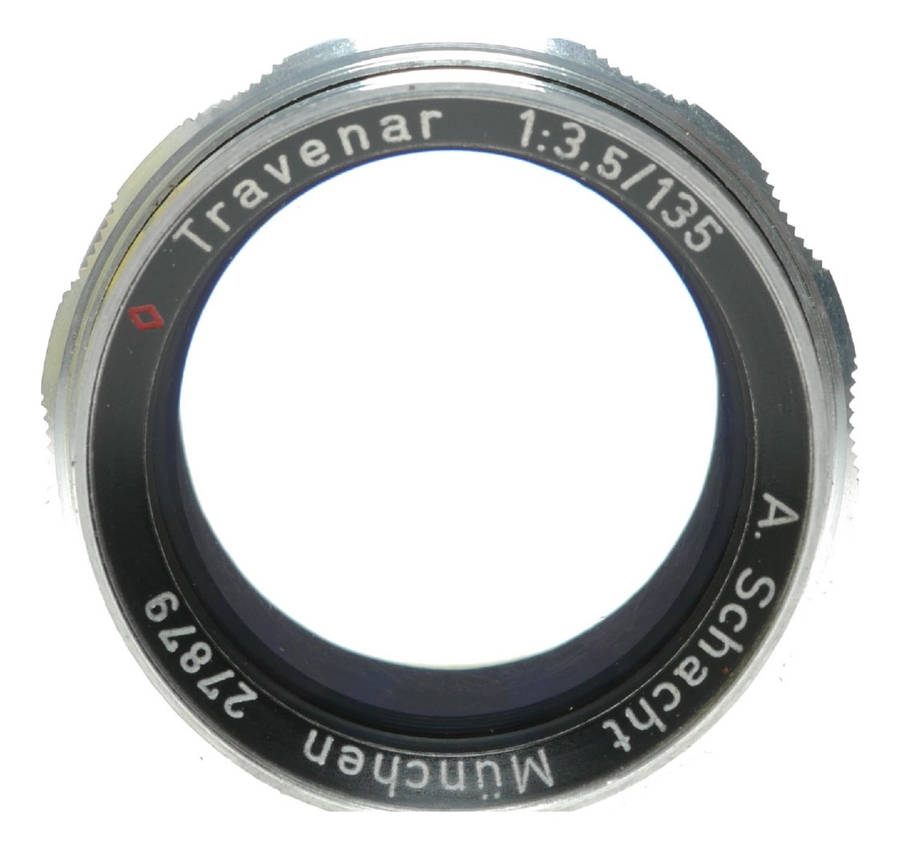 Travenar 135mm f/3.5 Camera Lens by A. Schacht München