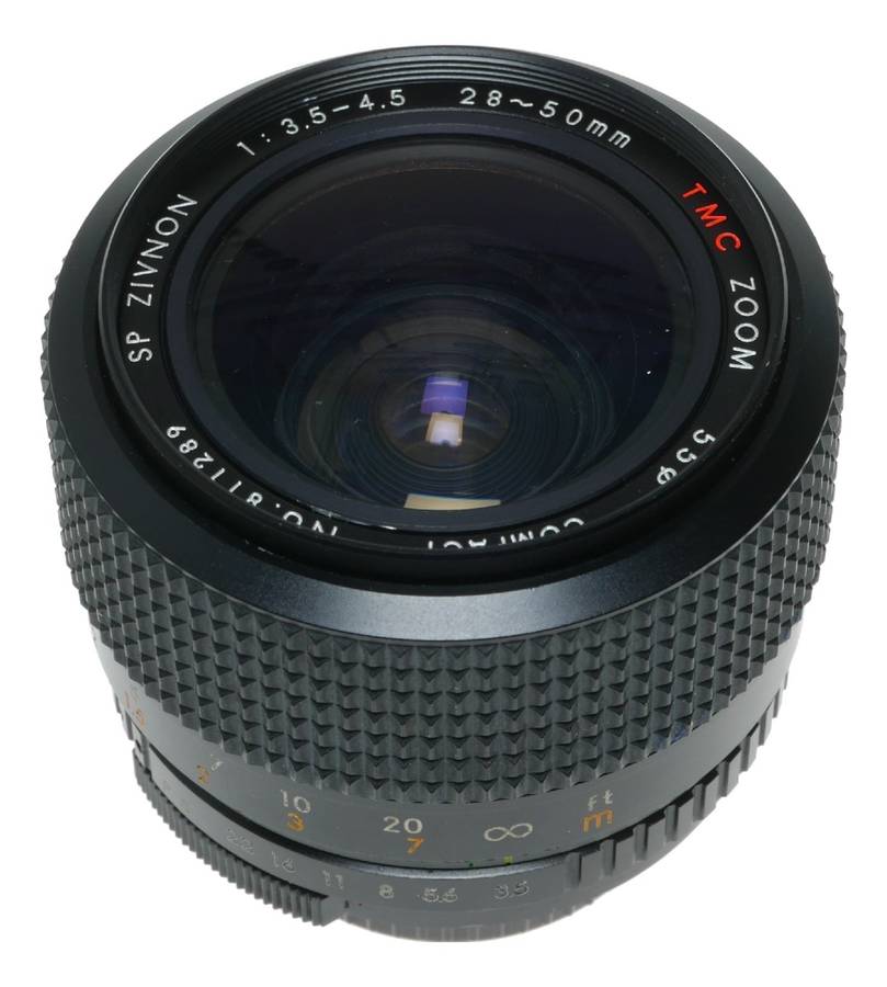 ZIVNON SP 28-50mm f/3.5-4.5 TMC Zoom Compact Camera Lens